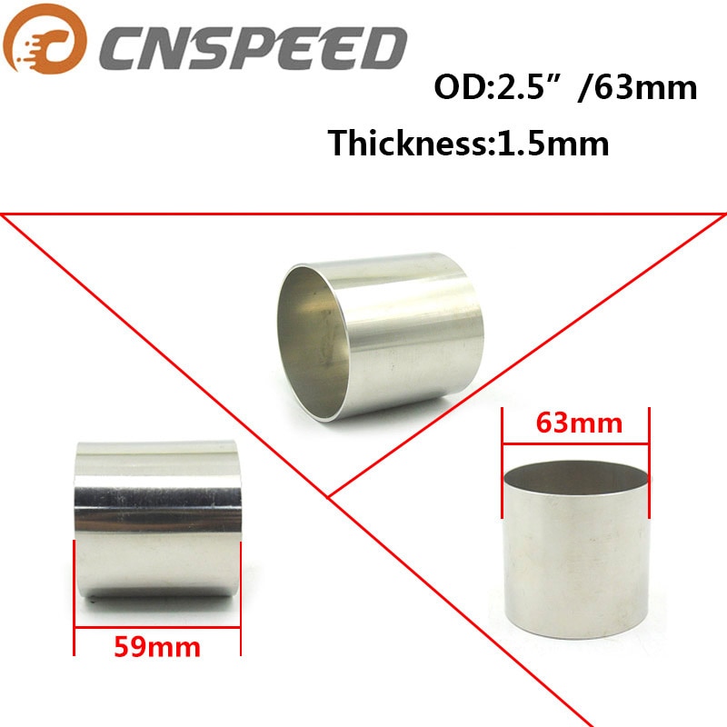 CNSPEED 1PC η ƿ β  2.25 ġ 57mm / 2.5 ġ 63mm β 1.5mm YC101156